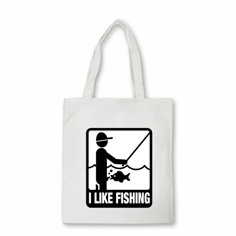 I Like Fishing Angler ִ  Ʈ ĵ   뷮 ι   ʴ ڵ   Bolsas, óò մϴ.